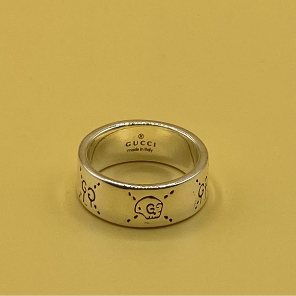 Gucci Skull Silver Ring - Picture 1 of 4